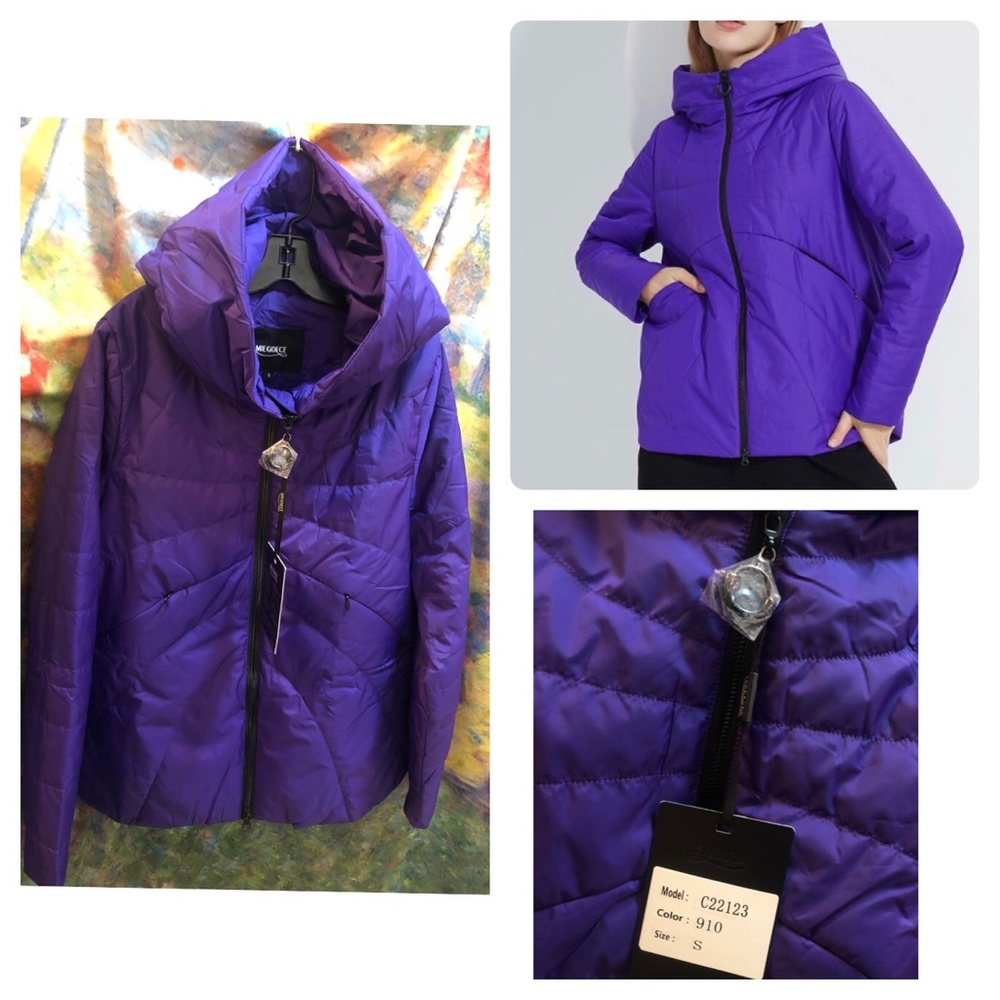 NEW lightweight Purple Spring Jacket - Small